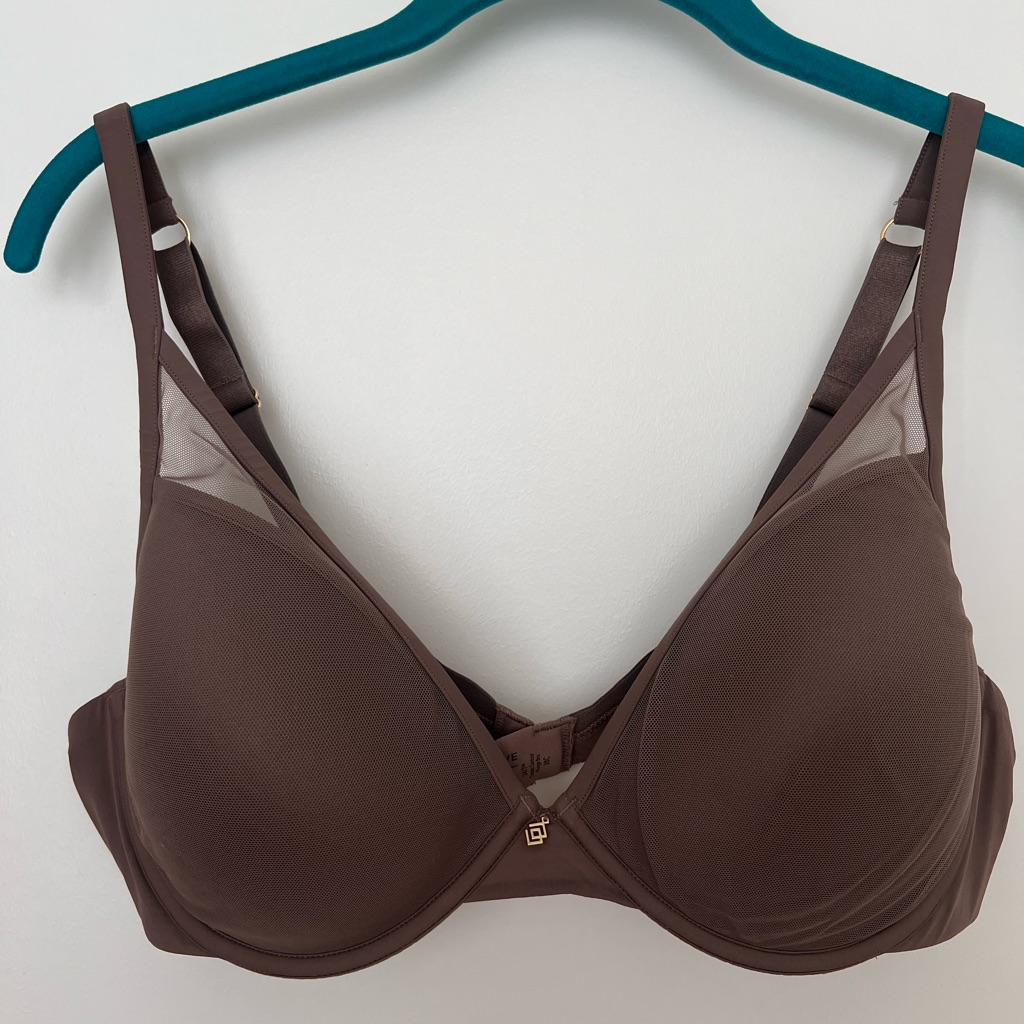 Thirdlove Brown Underwire T-Shirt Bra